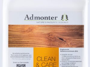 Wood Floor Cleaner - Admonter Clean and Clear Natural Timber Flooring Soap