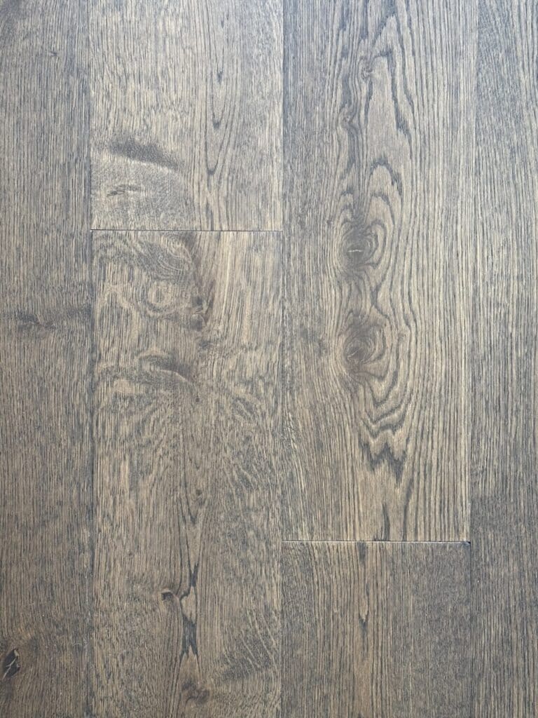 European oak timber flooring dark brown thumbnail - Petit Chateau Nice