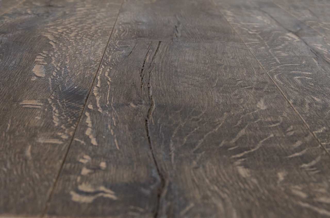 Brown rustic timber flooring 